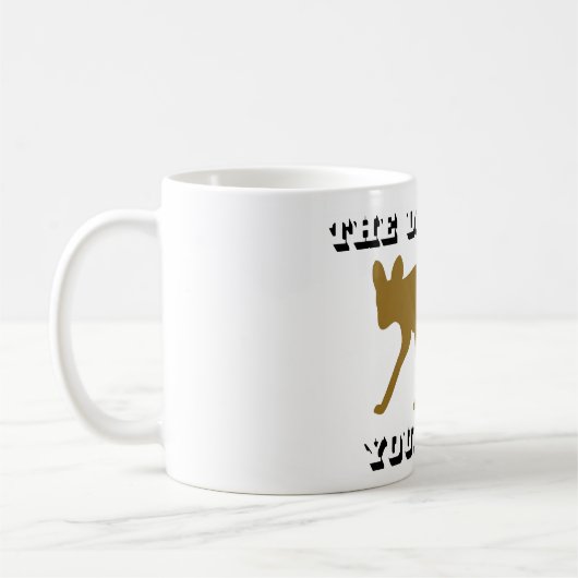 Het dingo is jouw Baby Koffiemok (Links)