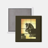 Het Dinker, afbeelding glijdende puzzelspel, Le Pe Magneet (Voorkant / Achterkant)