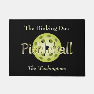 Het Dinking Duo Koppel Pickleball Bal Deurmat