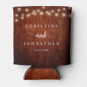 Het Dinner van de bruiloft en de Partij van de bru Blikjeskoeler (Voorkant)