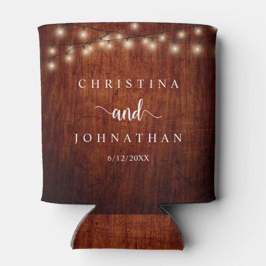 Het Dinner van de bruiloft en de Partij van de bru Blikjeskoeler (Achterkant)