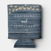 Het Dinner van de bruiloft en de Partij van de bru Blikjeskoeler (Achterkant)