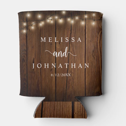 Het Dinner van de bruiloft en de Partij van de wed Blikjeskoeler (Achterkant)