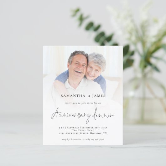 Het Dinner van het Jubileum van het Manuscript van (Staand voorkant)