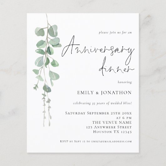 Het Dinner van het Jubileum van het Manuscript van (Voorkant)