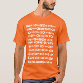 Het #DiscGolf-Stropdas geverfd shirt