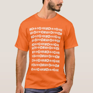 Het #DiscGolf-Stropdas geverfd shirt