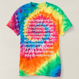 Het #DiscGolf-Stropdas geverfd shirt
