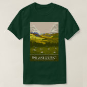 Het district Helvellyn van het meer van Penruddock T-shirt (Design voorkant)