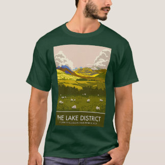 Het district Helvellyn van het meer van Penruddock T-shirt