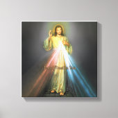 HET DIVINE MERCY DEVOTIONAL AFBEELDING CANVAS AFDRUK (Voorkant)