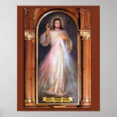 HET DIVINE MERCY DEVOTIONAL AFBEELDING (ORIGINEEL) POSTER (Voorkant)