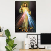 HET DIVINE MERCY DEVOTIONAL AFBEELDING POSTER (Thuiskantoor)