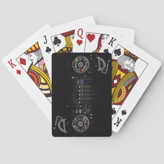 Het Dj Deck Pokerkaarten (Achterkant)