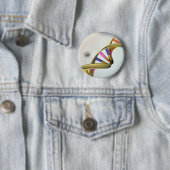 Het DNA-Collectie Ronde Button 5,7 Cm (In situ)