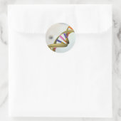 Het DNA-Collectie Ronde Sticker (Tas)
