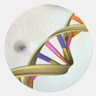 Het DNA-Collectie Ronde Sticker