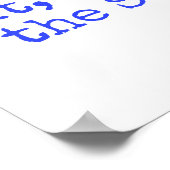 Het DNA in het menselijk lichaam - wetenschapsfeit Poster (Hoek)