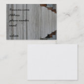 Het Dock Visitekaartje-pas het aan! Visitekaartje (Voorkant / Achterkant)