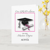 Het Doctorale Examen van de Naam van de douane, Kaart (Gele Bloem)