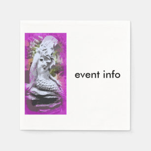 het document van de zittingsmeermin servetten