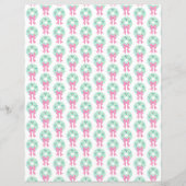 Het document van Kerstmis van de Kroon van (Achterkant)