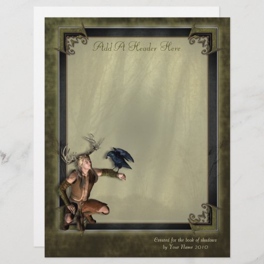 Het document voor het schrijven van stappen (Voorkant / Achterkant)