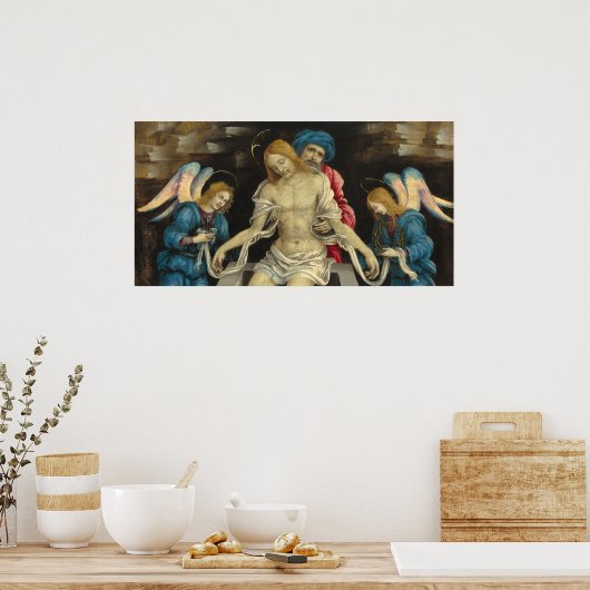 Het dode Christus - Filippino Lippi Fine Art Poste Poster (Keuken)