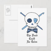 Het dode vaartuig nr. Tales (blauw) Briefkaart (Voorkant / Achterkant)