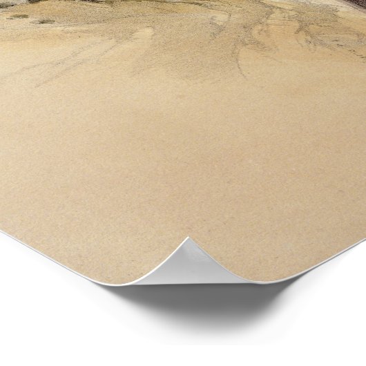 Het dode Zee kijkt naar Moab, Volume II Poster (Hoek)