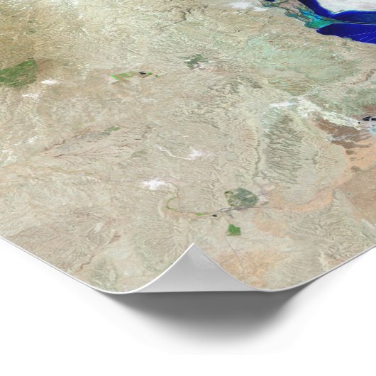 Het dode Zee Poster (Hoek)