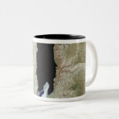 Het dode Zee Tweekleurige Koffiemok (Voorkant rechts)