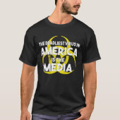 Het dodelijkste virus in Amerika is de media T-shirt (Voorkant)