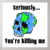 Het doden van het poster van de Aarde (Voorkant)