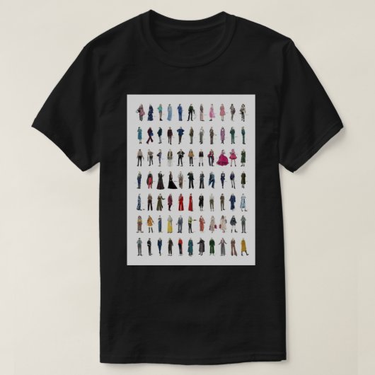 het doden van villanelle mode ziet er versie 6 uit t-shirt (Design voorkant)
