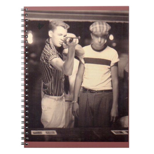 het doel bereiken en een kewpie pop winnen notitieboek (Voorkant)