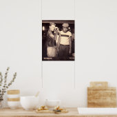 het doel bereiken en een kewpie pop winnen poster (Keuken)