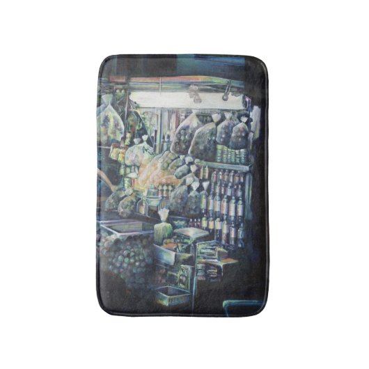 Het doel is bereikt, Singapore Badmat (Voorkant Verticaal)