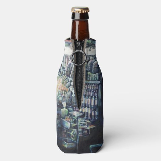 Het doel is bereikt, Singapore Flesjeskoeler (Fles Achterkant)