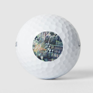 Het doel is bereikt, Singapore Golfballen