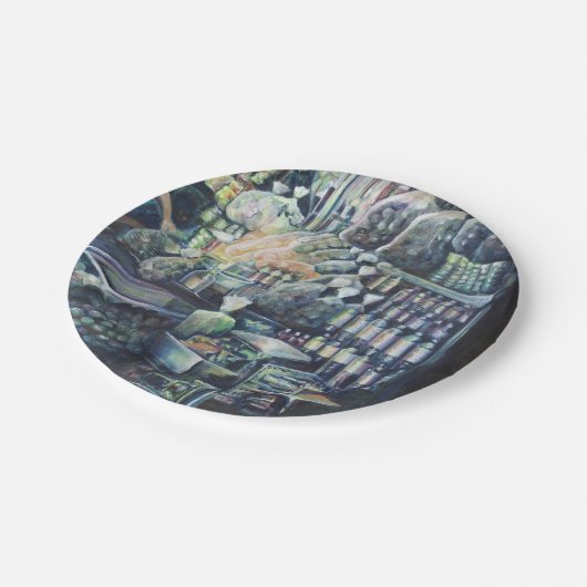 Het doel is bereikt, Singapore Papieren Bordje (Gekanteld)