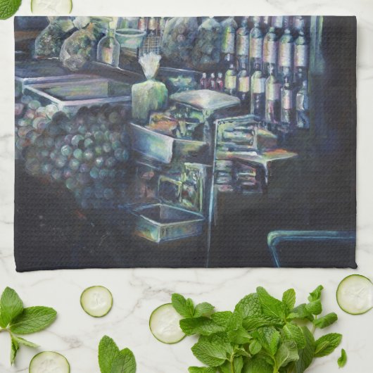 Het doel is bereikt, Singapore Theedoek (Gevouwen)