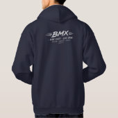 Het Doel Is Om Aan Te Komen Fiets Hoodie (Achterkant)