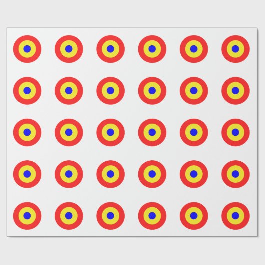 Het Doel van Bullseye Cadeaupapier (Vlak)