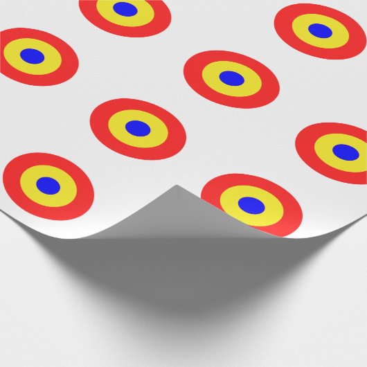 Het Doel van Bullseye Cadeaupapier (Hoek)