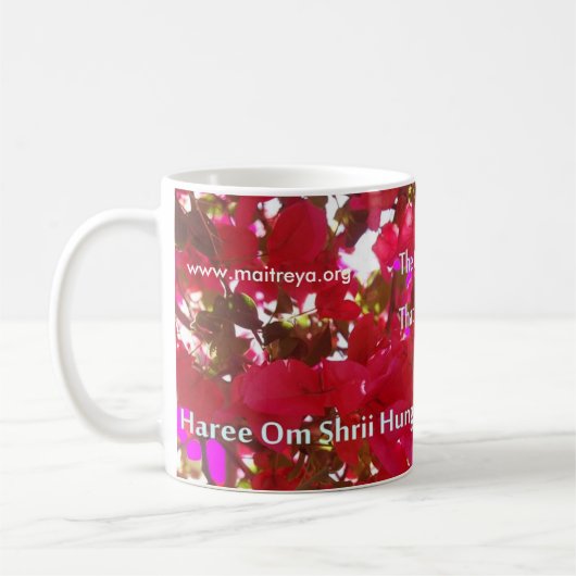 Het doel van het leven koffiemok (Links)