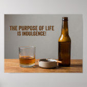 Het doel van het leven poster (Voorkant)