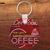 Het doel van mijn leven is om 'een heuvel bonen' t sleutelhanger (Voorkant)