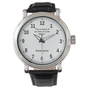 Het doel van ons leven, Dalai Lama Horloge