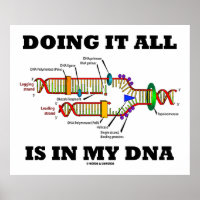Het doen van alles zit in mijn DNA (DNA-replicatie